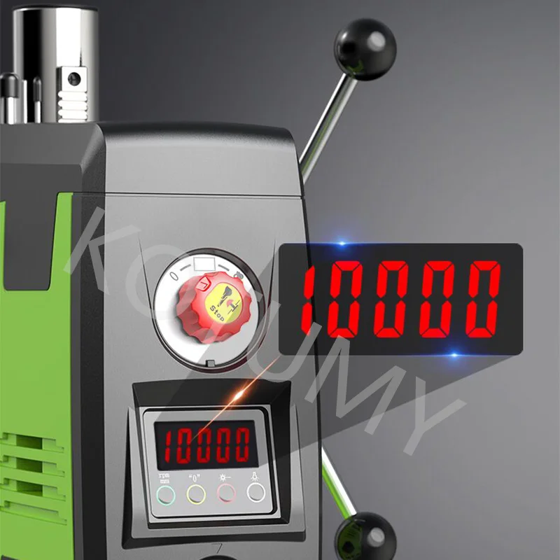 Digital Display Bench Drill High Precision Bench Drill Small Household 220V Industrial Grade Drilling And Milling Machine 4