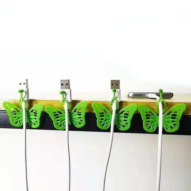 Növényi Klipek A Mászó Növényekhez 50 Db Pillangó Alakú Zöld Fali Szőlő Rögzítéséhez - Image 3