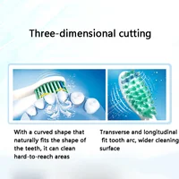 For 3D Oral B Toothbrush Heads For Braun Oral B Brush Attachment Oral B Replacement Oral Toothbrush Heads B Oral B Nozzles,4Pcs 2