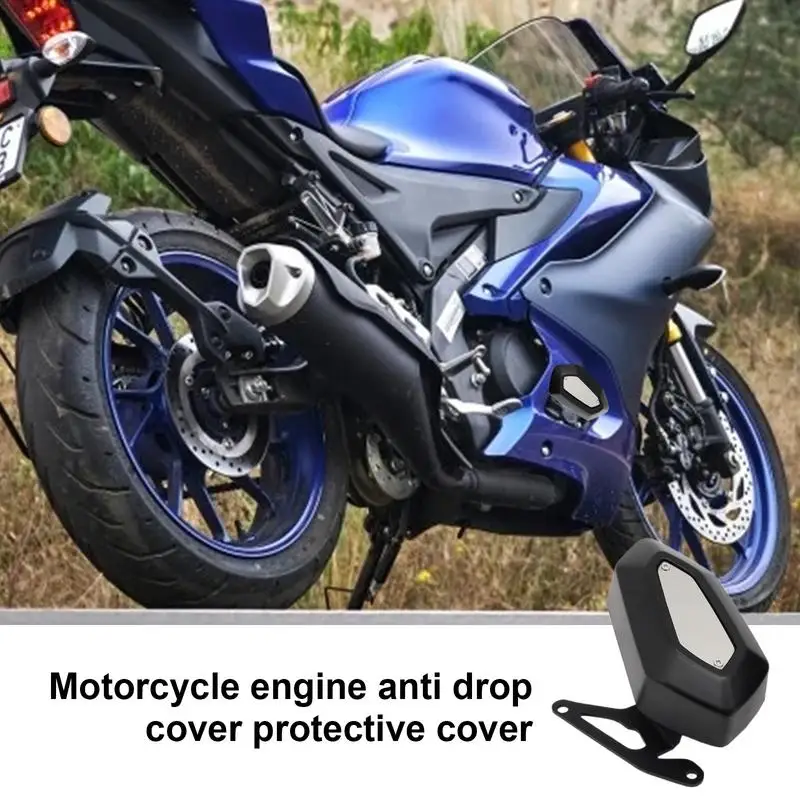 낙하 방지 엔진 커버 오토바이 엔진 고정자 보호 커버, 충돌 슬라이더 보호 커버, YZF R15 V4 2021-2022 용