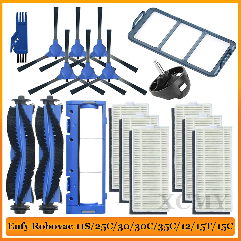 Main Side Brush Hepa Filter Kits For Eufy Robovac 11s 30c 15t 15c 35c 大