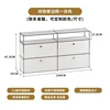 Vintage USM Haller Storage Cabinet Sideboard Haller Living Room Bedroom Stainless Steel Metal Framework Storage TV Cabinet 6