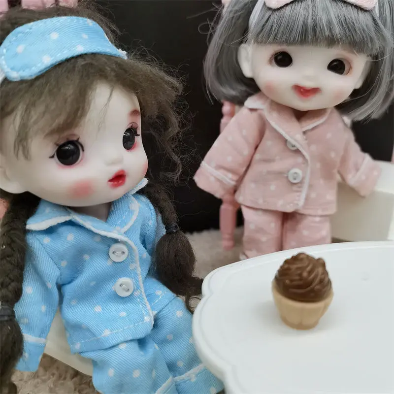 

Ob11 детская одежда, пижамы 1/12bjd, одежда для скалолазания, Одежда для кукол, красивый узел, аксессуары для кукол