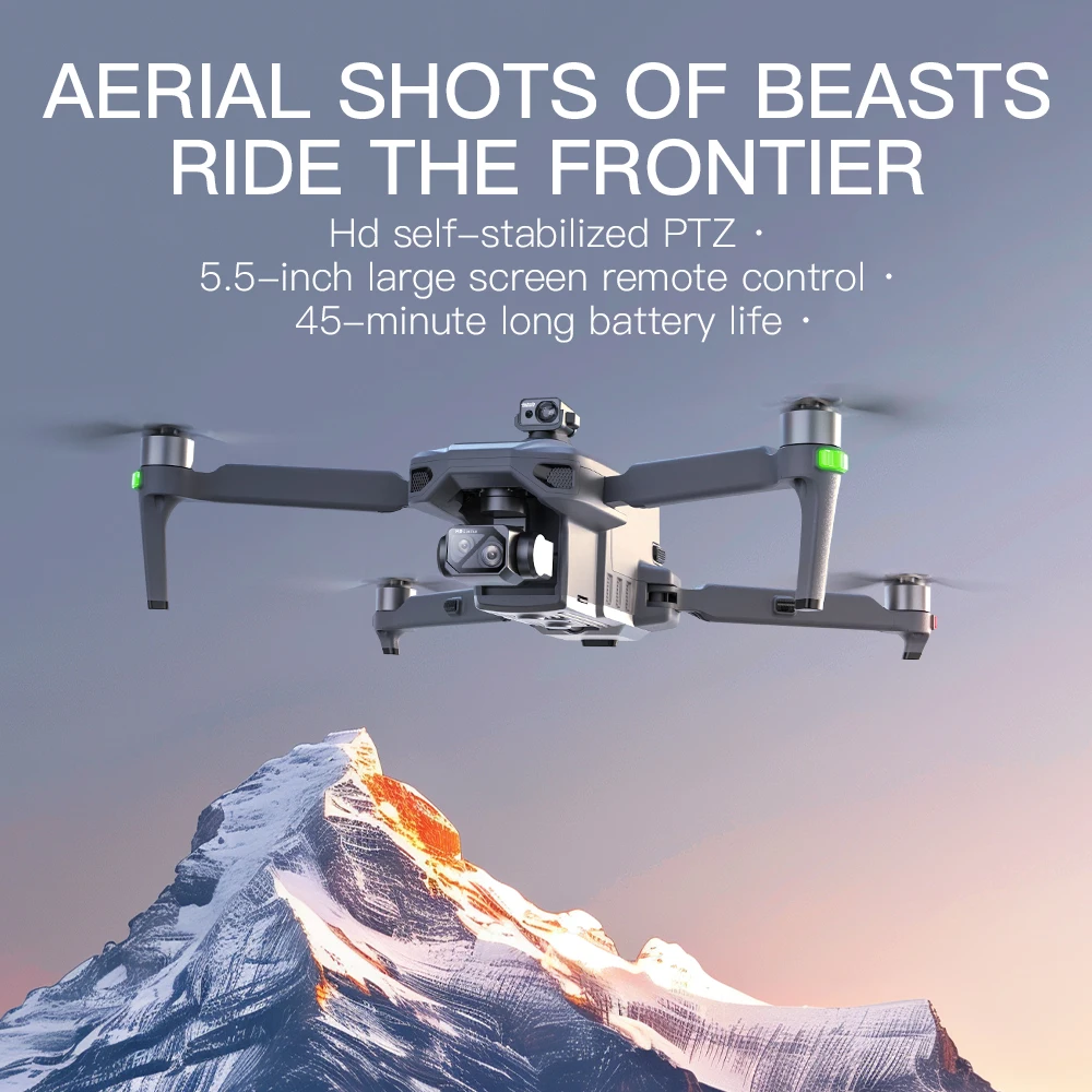 ZLL SG909 SG909MAX Professional Drone With 4K Camera GPS 3-Axis Gimbal 360 Obstacle Avoidance Touch Screen FPV Brushless RC Dron 4