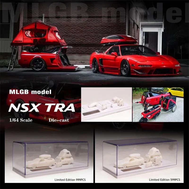 

MLGB model 1:64 NSXTRA Red Diecast Model Car