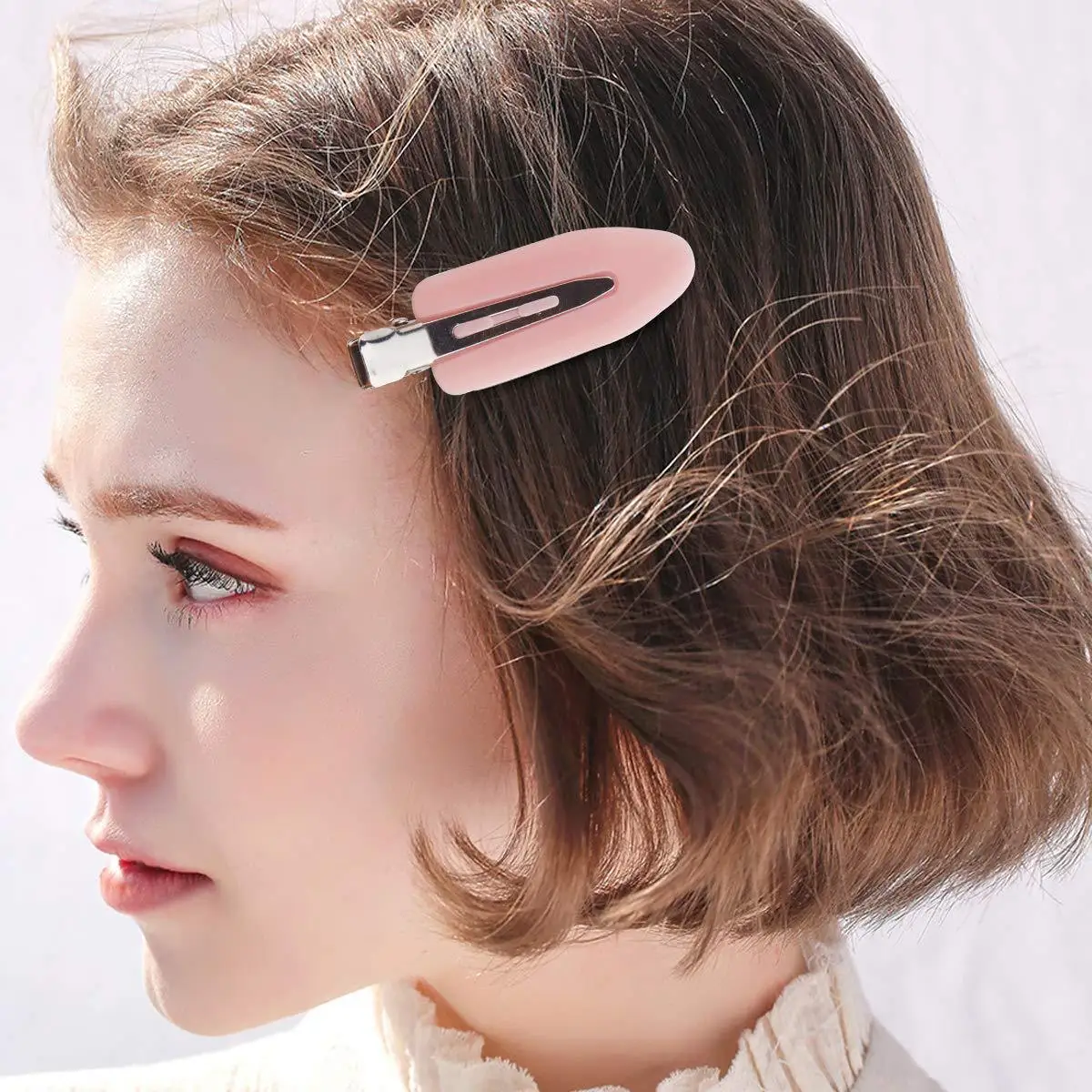 10/4Pcs No Crease Basic Hair Clips For Women Girls Hair Styling Makeup No Bend Hairpins Barrettes Fashion Hair Accessories Set