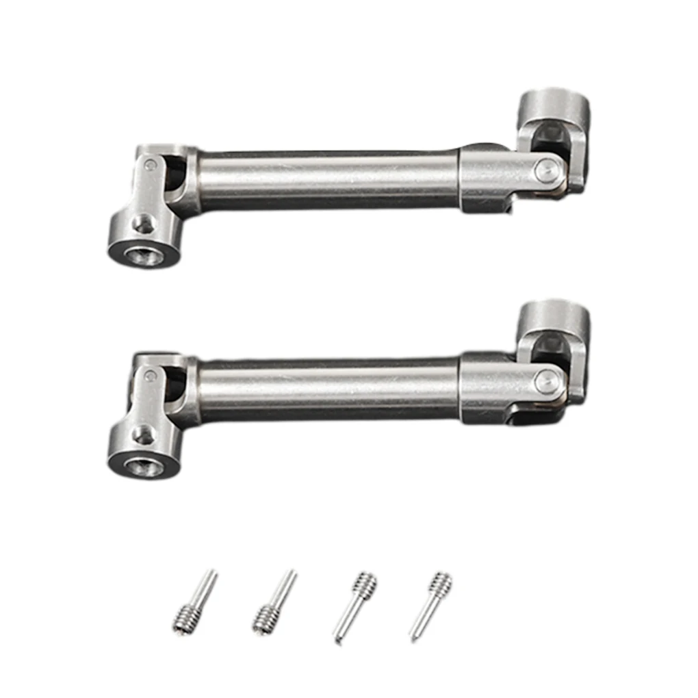 

Aluminum Alloy Spline Design Universal Drive Joint For 1 10 Traxxas Trx4 RC Car Part RC Car Accessories Replacement Parts Silver