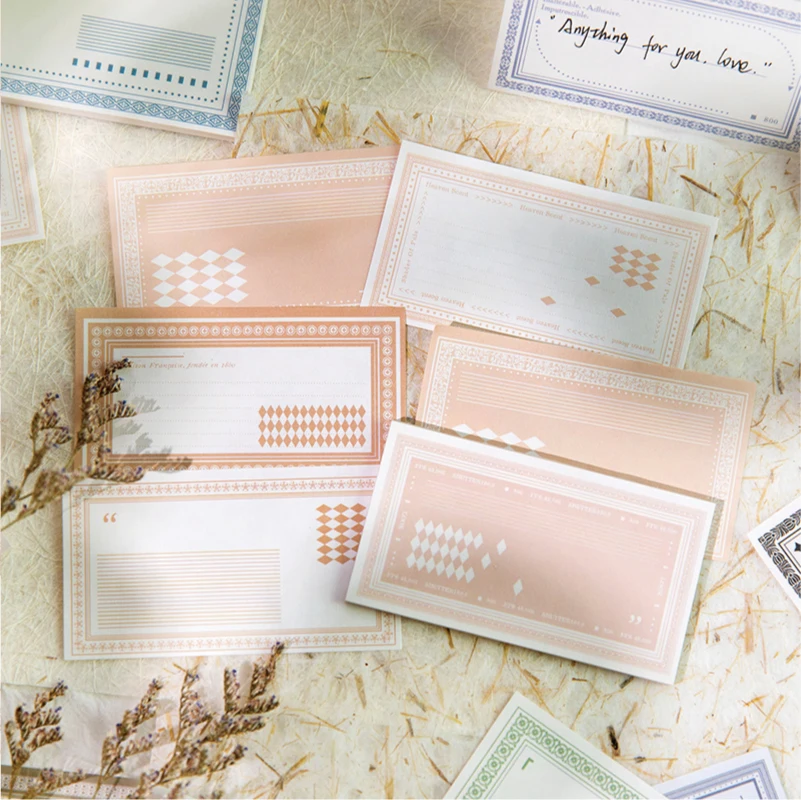 

12packs/LOT Clouds and mist curling up series retro creative decoration DIY paper memo pad