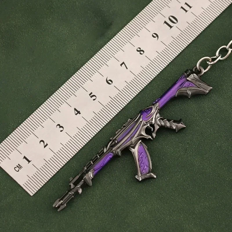thumbnail image 1 of Llavero con arma Valorant Reaver Karambit Vandal Prime Champions Skins Espada samurái Navaja de bolsillo Modelo de arma Regalos Juguetes para niños, 1 of 5