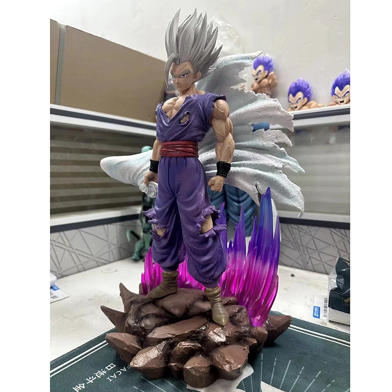 Dragon Ball Z Figuras De Ação Pvc Super Saiyan 5 Son Goku Anime Estatueta  Cabelo Branco Goku Juguetes Brinquedos Colecionáveis Modelo Figurinhas -  Figuras De Ação - AliExpress