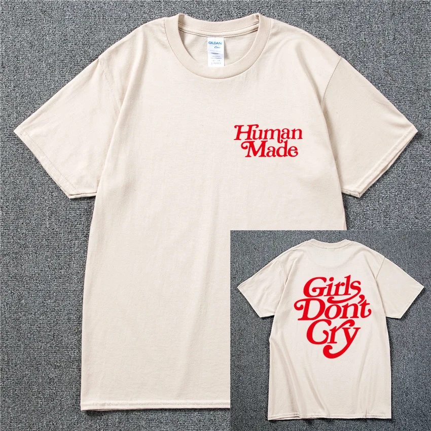Harajuku Japan Girls do nt cryt Print T 셔츠 남성 여성 반..