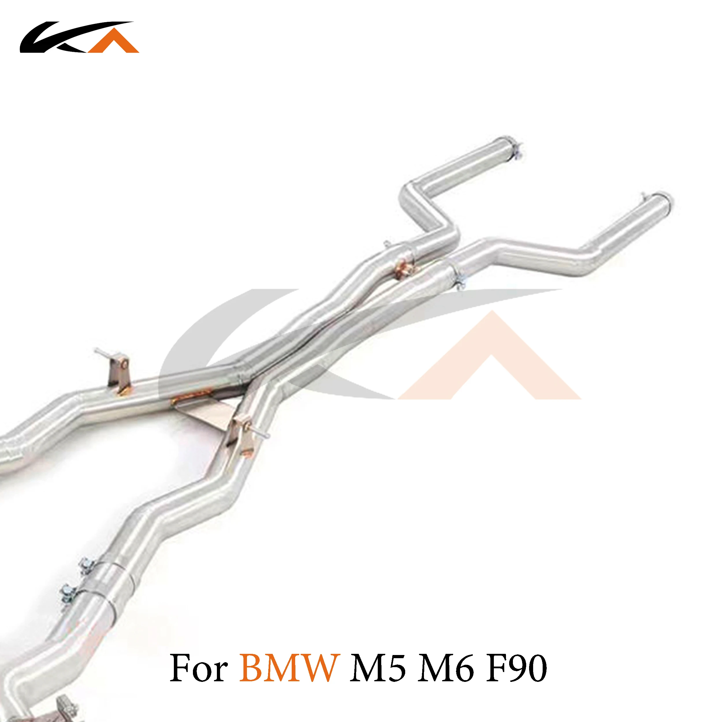 KA Tuning exhaust system stainless catback muffler valve car accessories For BMW M5 M6 F90 performance auto parts