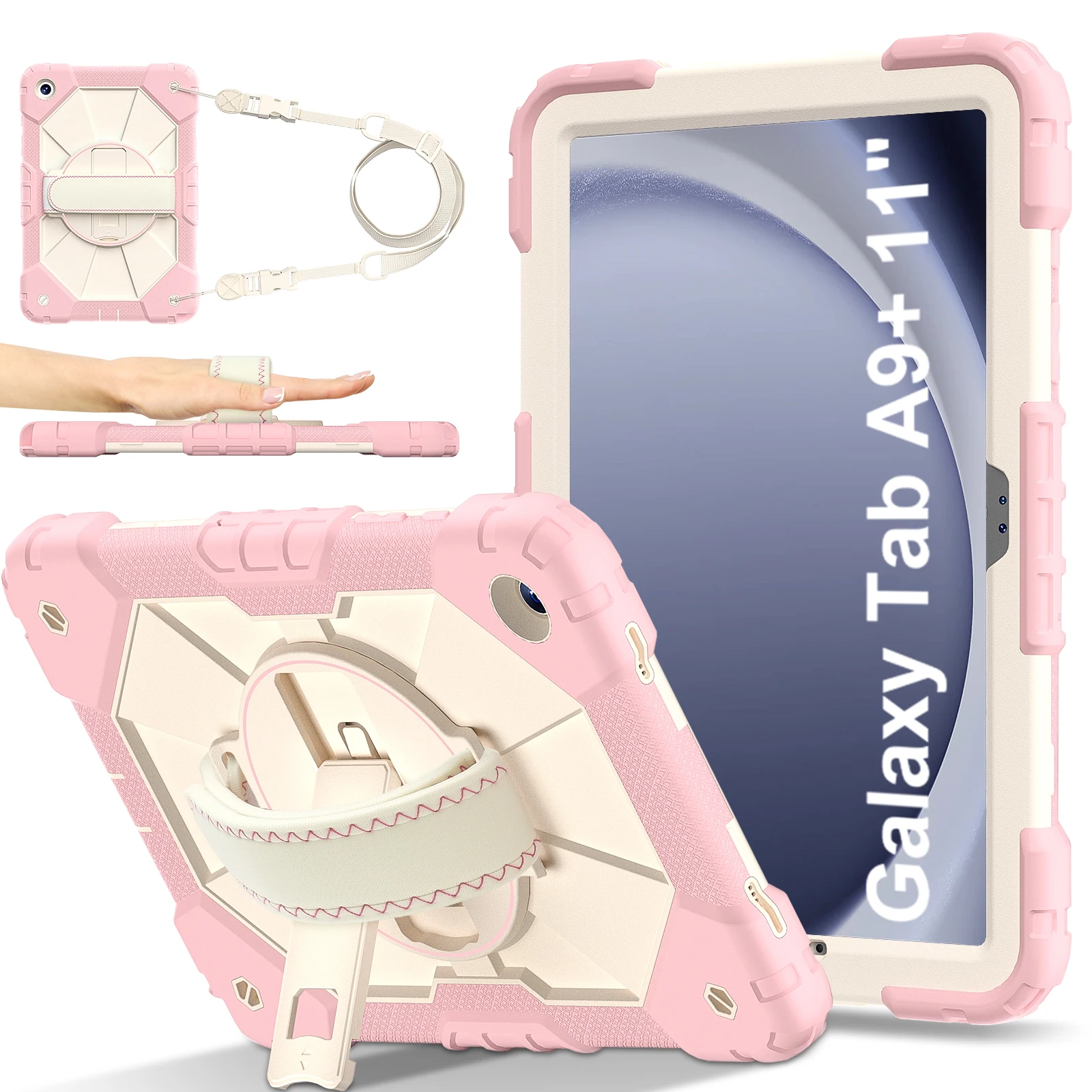 Silicone Armor Protective Case for Kids - Durable Tablet Cover