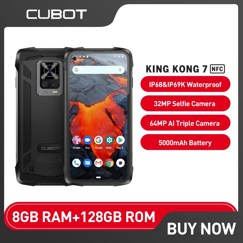 Cubot-King-Kong-7-Rugged-Smartphone-8GB-RAM-128GB-ROM-6-36-Inch-FHD ...