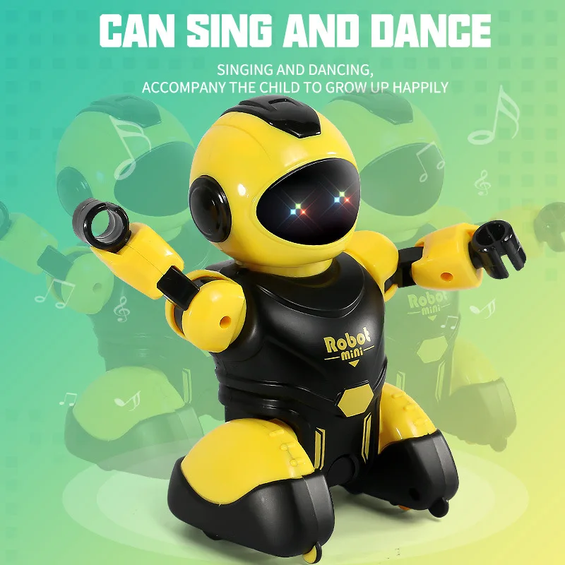 RC Smart Robot Programming Infrared Intelligent Remote Control Machines Robot Toys for Children Kid GIfts 3 to 7 years Boys XMAS 3