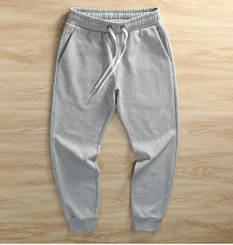 Description Picture 3 of itemMen's 2024 Summer New Light and Thin Tight Knitted Pants with Straight Leg, Casual Breathable Long Pants for Outwear