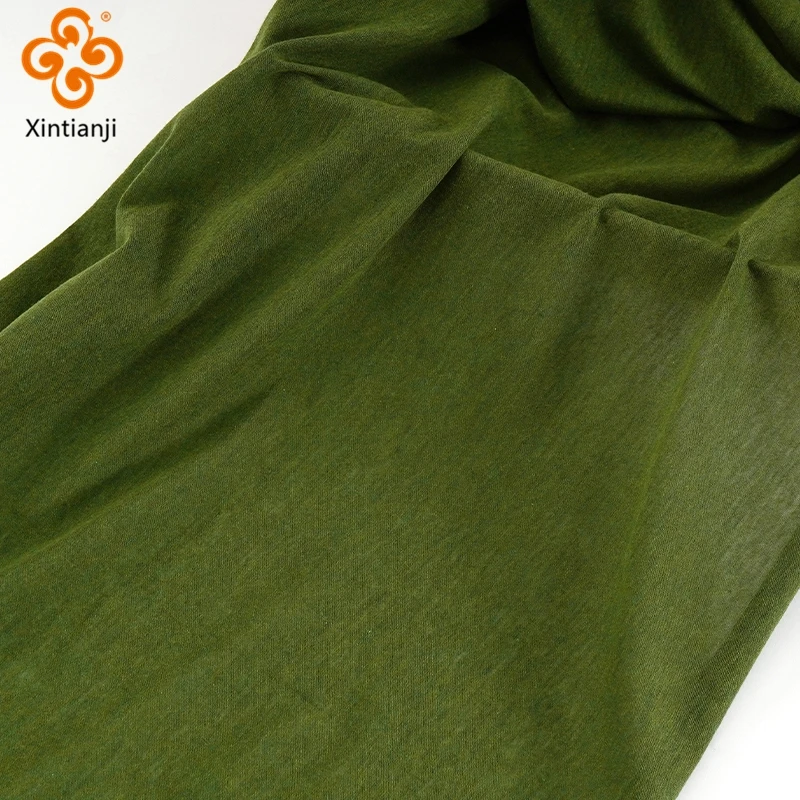 Viscose Spandex Stretch Single Jersey Fabric, per Metre 170 Cms