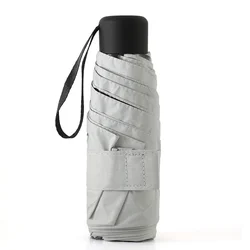 Compact Ultralight Windproof Folding Umbrella (Beige)