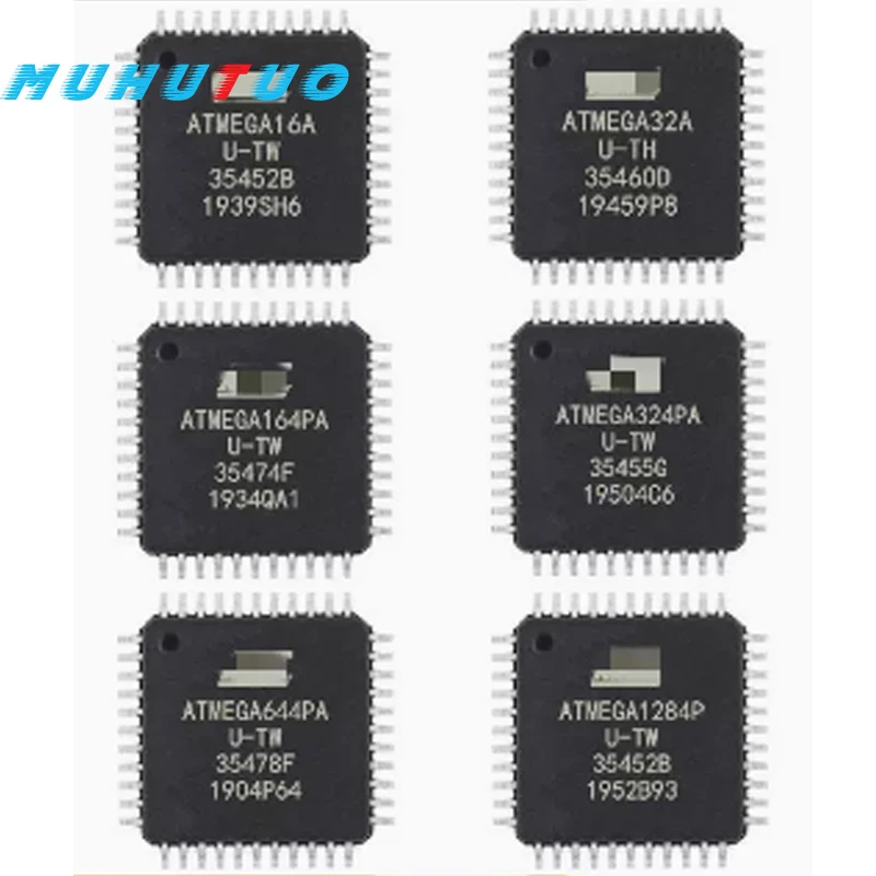 

5PCS Brand new ATMEGA16A-AU ATMEGA32A-AU ATMEGA64A-AU ATMEGA128A-AU 164PA 324PA 644PA 1284P 16L QFP-44