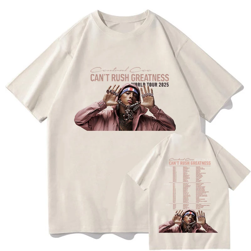 Central CEE Album Can't Rush Greatness World Tour T-shirt Cotton