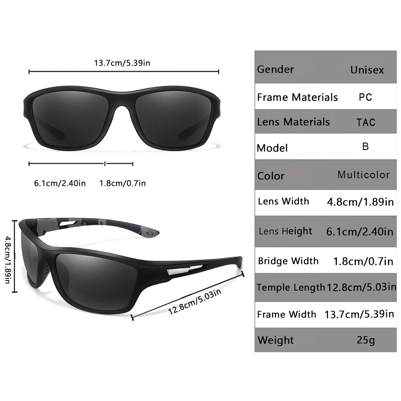 Polarized UV400 Sport Sunglasses 1