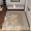 Entrance Door Mat Household Dustproof Floor Mats Loop Velvet Non-slip Carpet Large Area Rug Striped Style Home Decoration Rugs 2