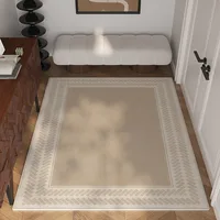 Entrance Door Mat Household Dustproof Floor Mats Loop Velvet Non-slip Carpet Large Area Rug Striped Style Home Decoration Rugs 2