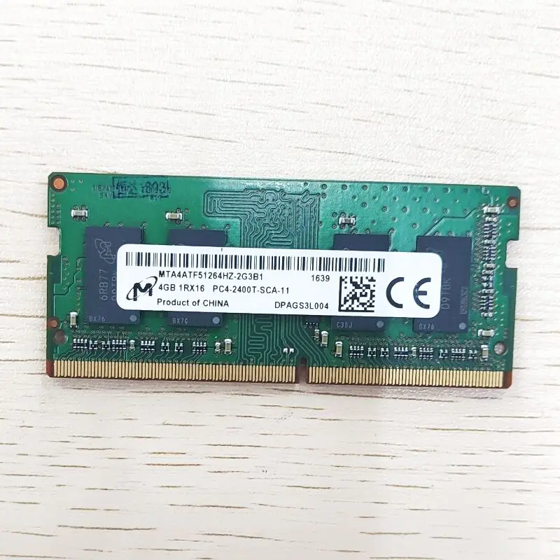 Micron RAMS DDR4 4GB 2400MHz Laptop memory ddr4 4GB 1RX16 PC4-2400T-SCO/SCA-11 SODIMM 1.2V 260 PIN Notebook memoria