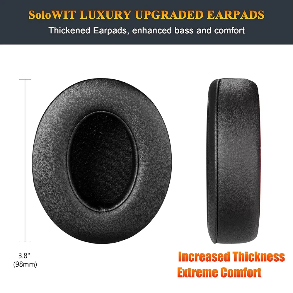 Earpads For Beat Studio 3 3.0 Ear Pads Studio3 Headphone Replacement Pads Studio2 Ear Cushions Earpads Headset Foam Pad