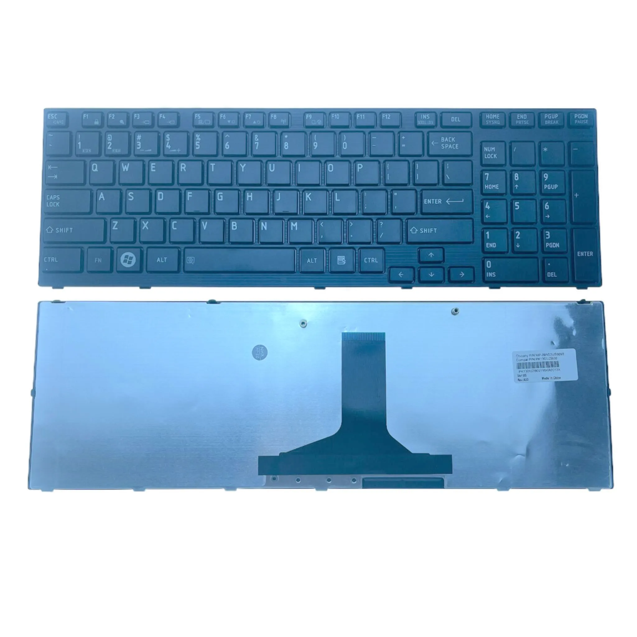 

New/Orig US Laptop Keyboard For Toshiba Satellite P750 P750D P755 P755D P770 P770D P775 P775D Qosmio X770 X775 Replacement