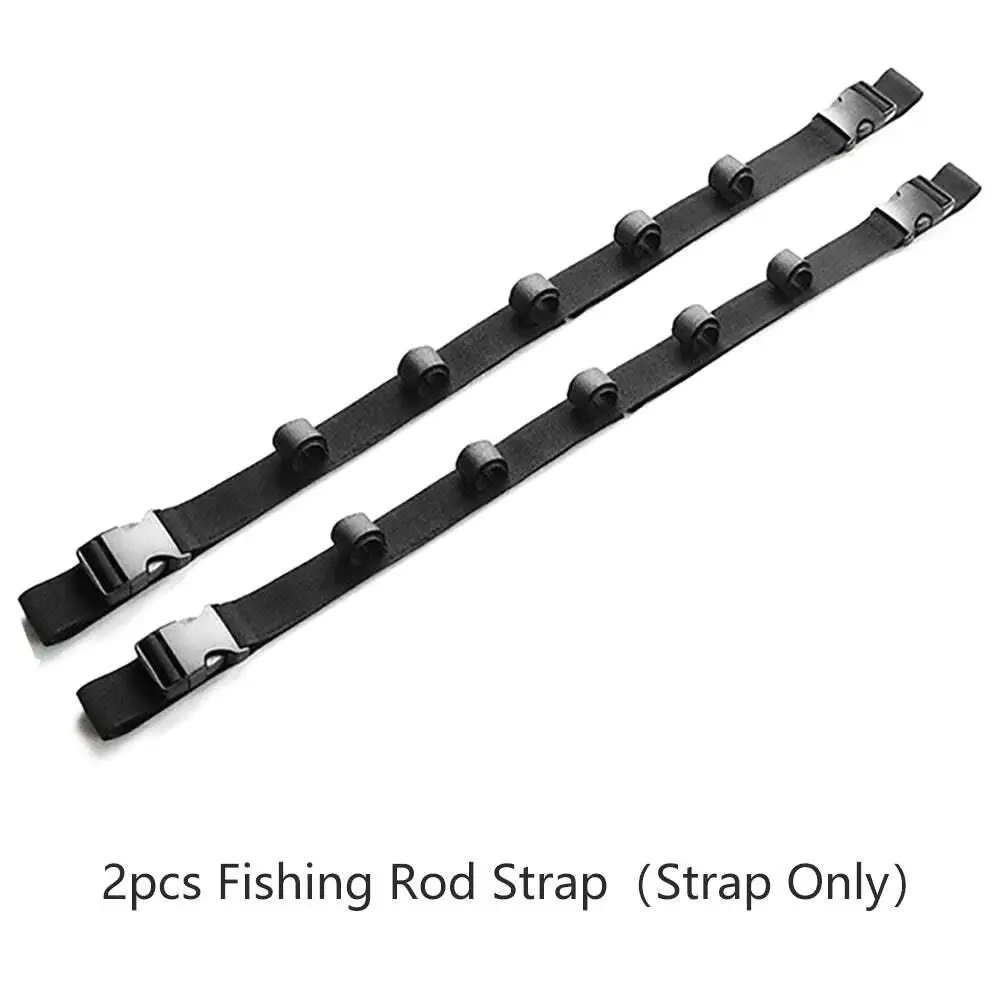 High-Quality 2PCS Car Fishing Rod Strap for SUV Durable Capacity Storage Net