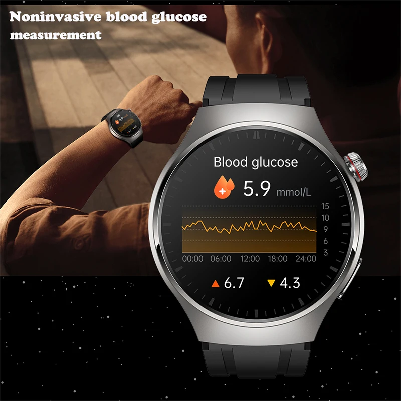 ȵ̵ OS IOS Ʈ ġ  ECG + PPG AMOLED 466*466 HD ȭ ɹڼ  ȭ, IP68  Ʈġ 2024