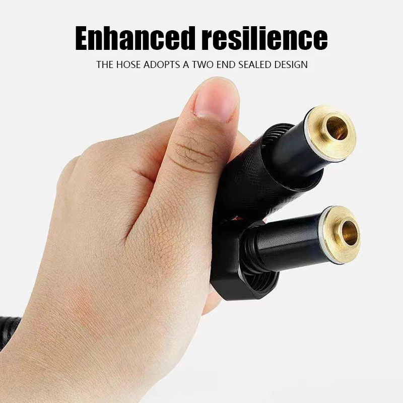 Stainless Steel Shower Hose Bathroom Shower Accessories Electroplated Hose Shower Hose Plumbing Hose Plumbing Supply Hose
