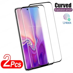 Premium 2 - Pack Curved Tempered Glass Screen Protector - Tempered glass (Note 10 Plus)