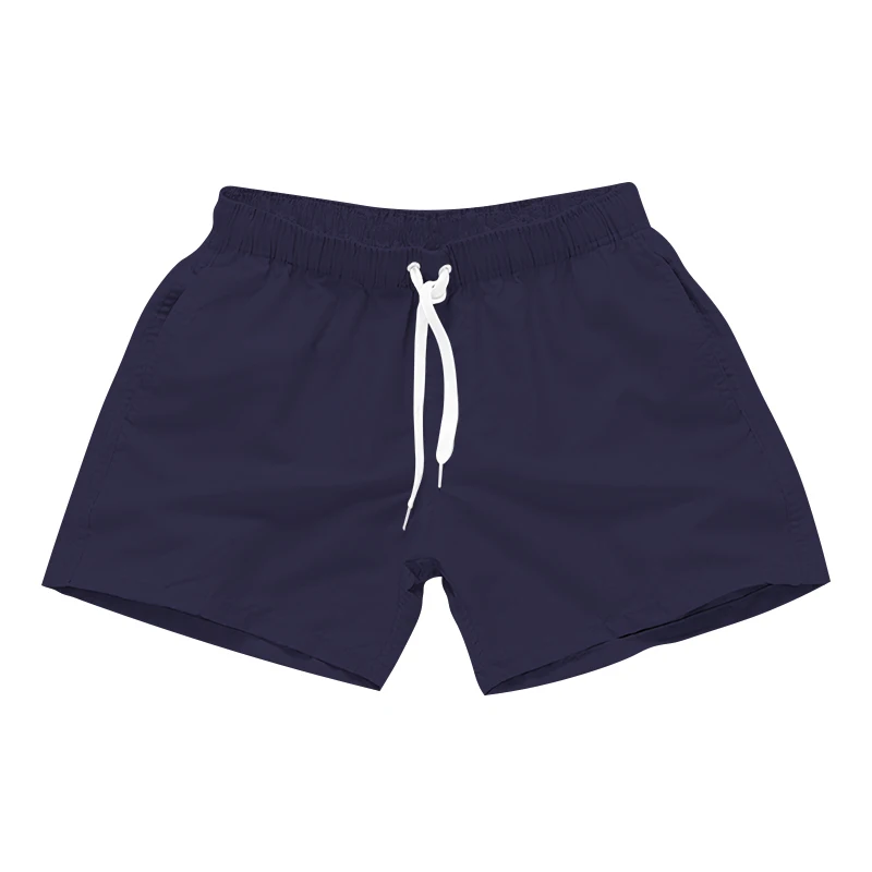 thumbnail image 1 of Bañador para hombre con bolsillos laterales, pantalones cortos de playa informales de verano de color sólido, pantalones cortos de tabla ligeros de secado rápido, traje de baño, 1 of 5