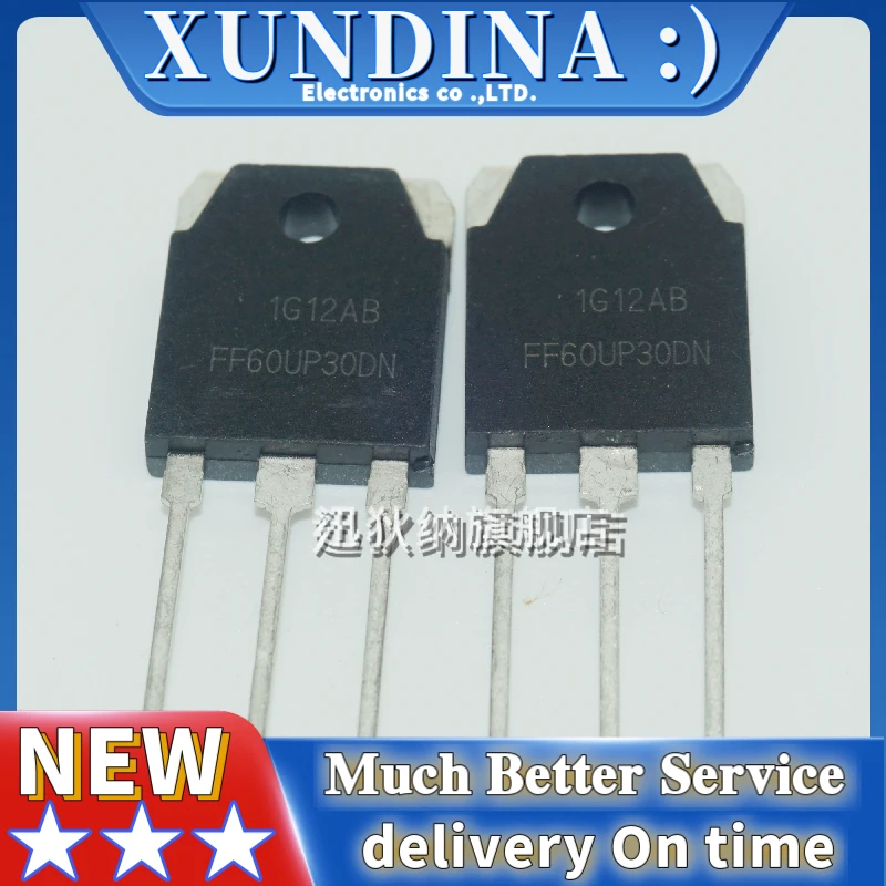 

10PCS/LOT FFA60UP30DN FF60UP30DN TO-3P new and original IC