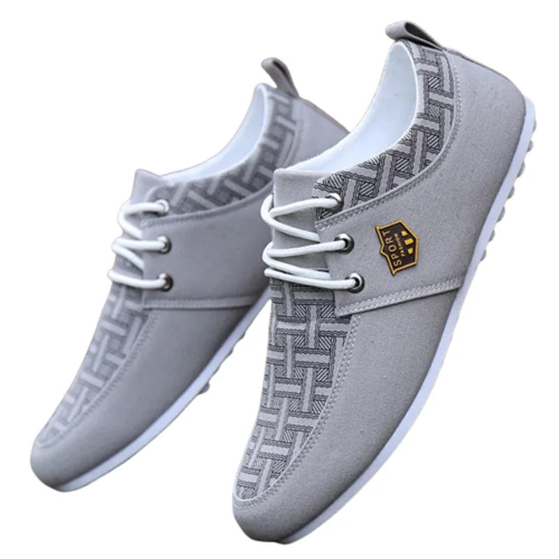 Sports Driving Shoes men's flat shoes sports board shoes men basketball sneakers non-slip casual Italy flat Korean version of Men's Peas Soft Shoes