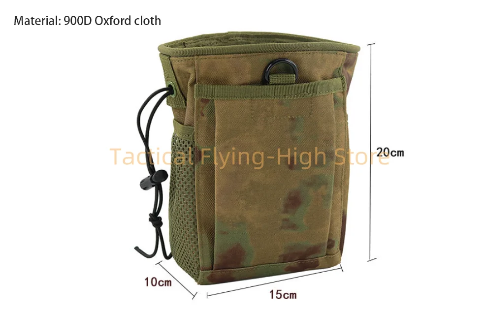 Taktische Taille Gürtel Molle Lagerung Tasche Mag Tasche Walkie-Talkie Pack Beutel Einzelne Schulter Brust Tasche Molle Trink Tasche helm Tasche – Detail 5