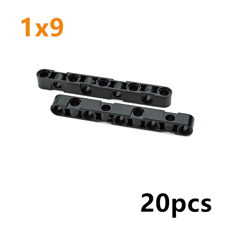 Enhanced Building Blocks Studless Liftarm Beam Set for DIY Crane Construction Projects
