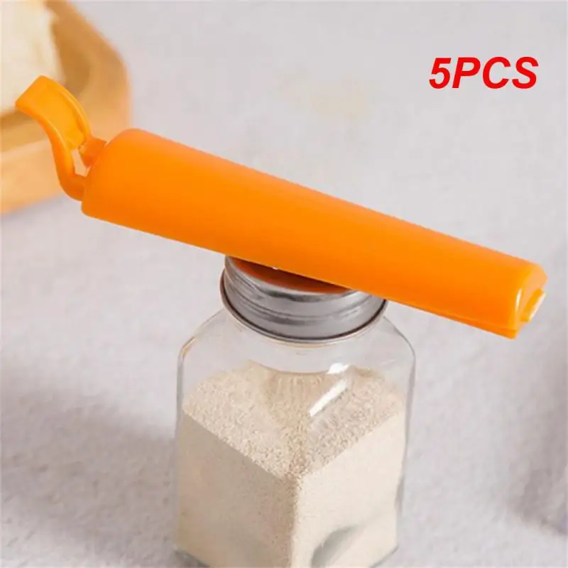 

5PCS Yeast Measuring Cup With Sealing Clip Modern And Simple With Scale Baking Weighing Cup And Two Purposes