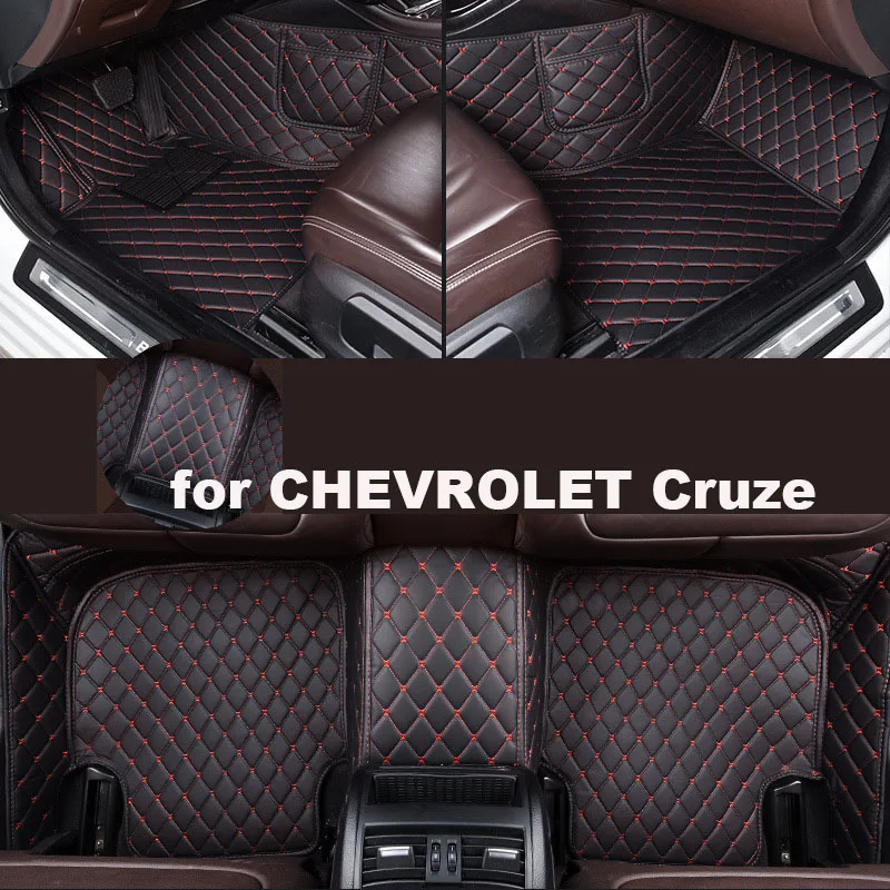 

Autohome Car Floor Mats For CHEVROLET Cruze 2009-2019 Year Upgraded Version Foot Coche Accessories Carpetscustomized