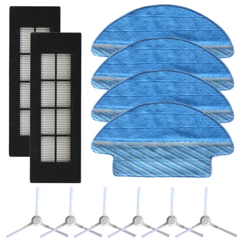 Upgrade Your Cleaning Experience with Side Brushes Filter Mop Cloth Kit for EVERYBOT for 3i Robot Vacuum Cleaner