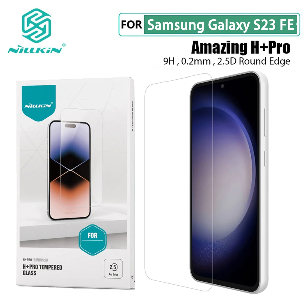 

for Samsung S23 FE Glass Nillkin Amazing H+Pro 0.2MM Screen Protector Tempered Glass for Samsung Galaxy S23 FE 5G