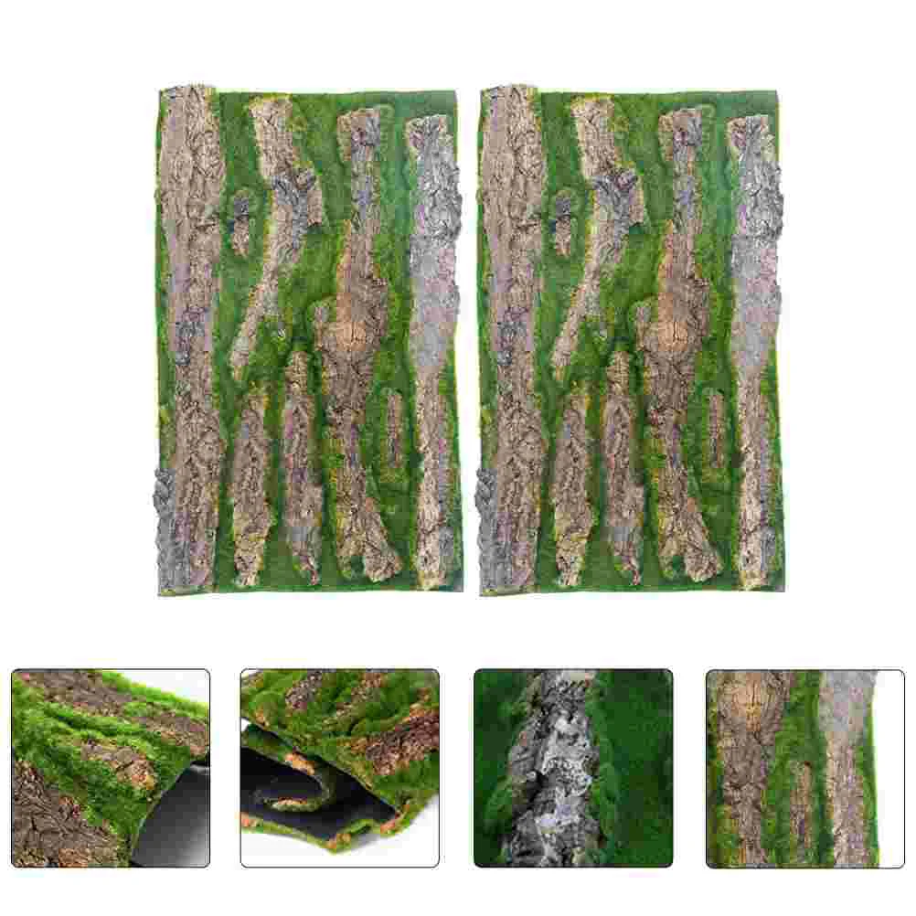 

Reptile Cork Terrarium Background Artificial Fake Bark Fish Tank Decorations Board