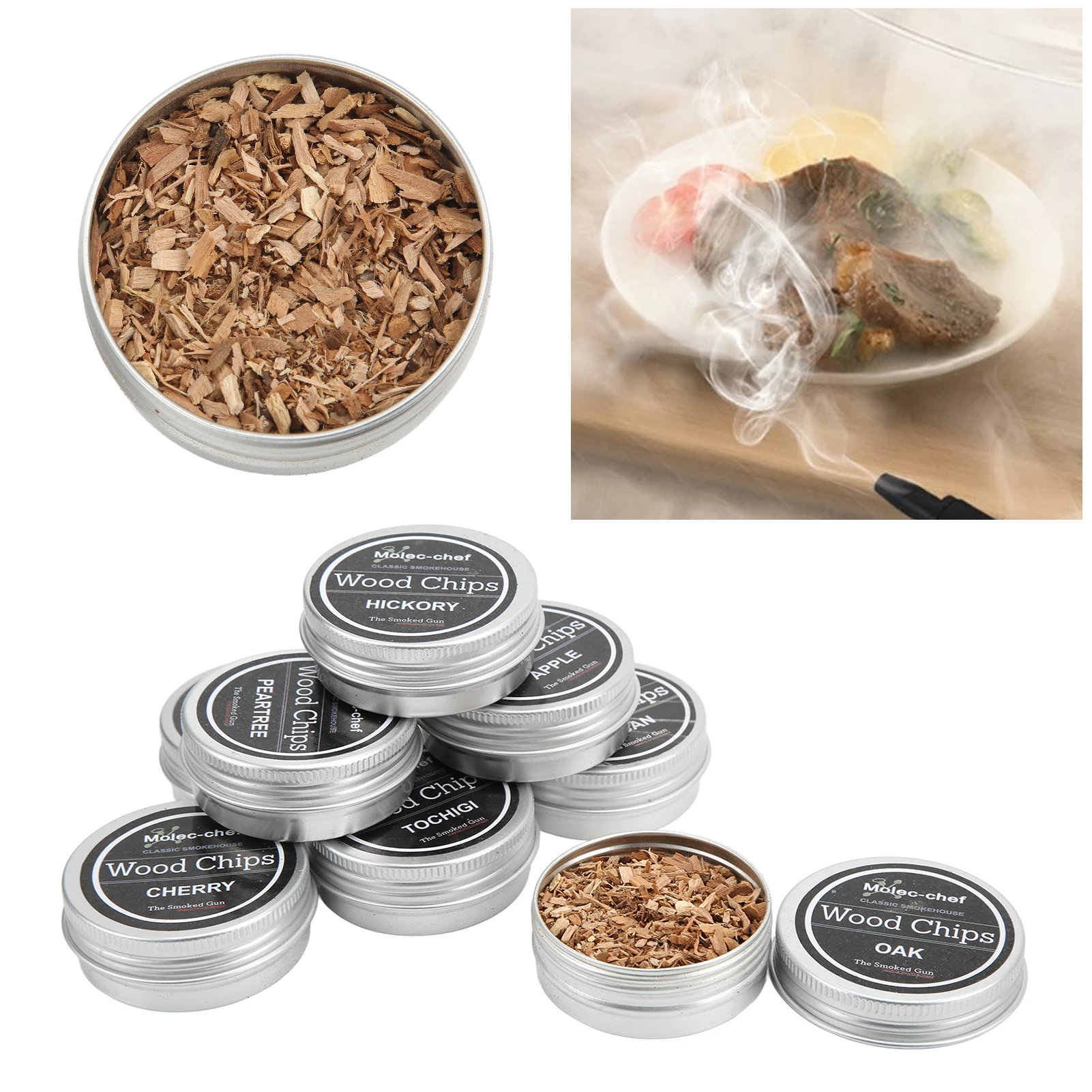 Whiskey Wood Smoking Chip Cocktail Smoker Kit Smoker Chips For Smoked Drinks Whiskey Wood Smoking Chips Cocktail Kit