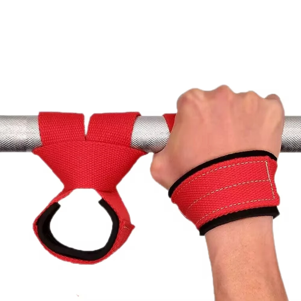 Gym Lifting Straps Barbell Deadlift Booster Belt Fitness Anti-slip Hand Wraps Wrist Straps Fitness Training Auxiliary Belt weight lifting wrist straps