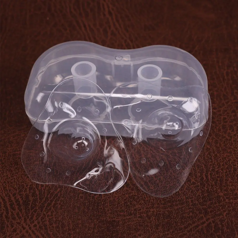 2Pcs/Pair Ultra-thin Breast Cover Baby Feeding Nipple Covers Pacifier Protector Silicone Soft Milk Feeding Nursing Shield