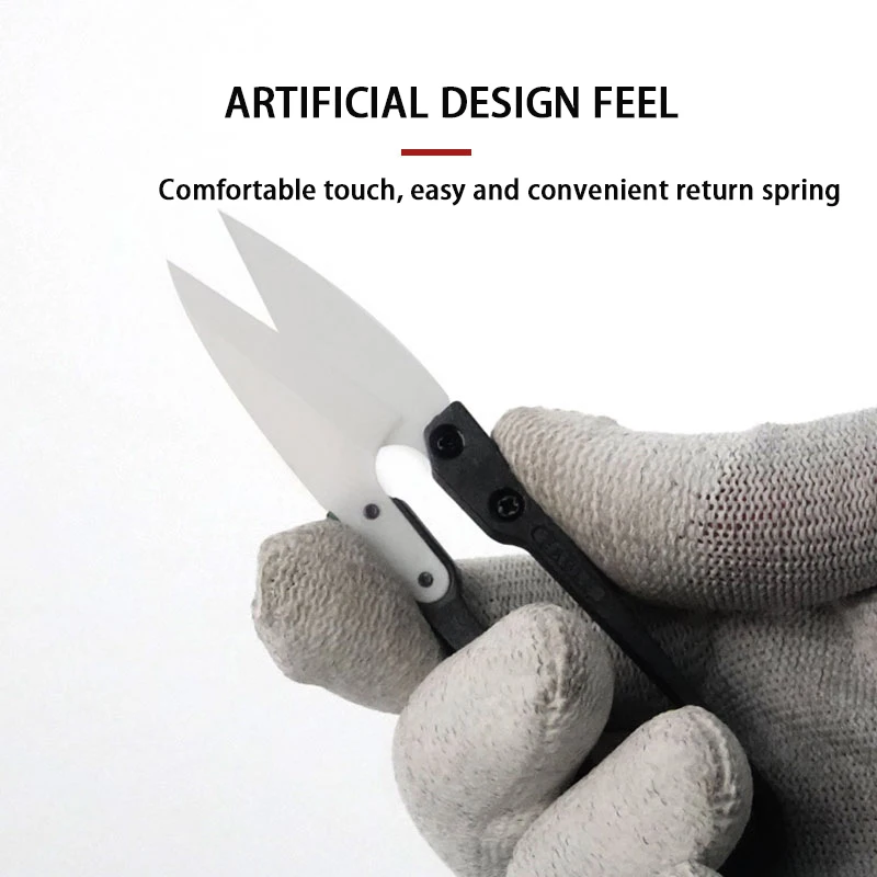

Ceramic U-Shaped Scissors Are Insulated And Rust Resistant, Used For Repairing Mobile Phones, Cutting Battery Cables, Etc