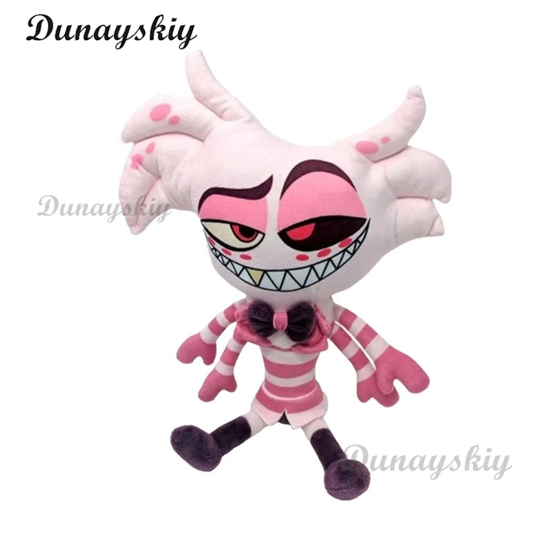 Plush Toys Hazbined Hotels Alastor Funny Interesting Anime Stuffed Animals Cute Plushie Figure Toys Hells For Children Kids Gift
