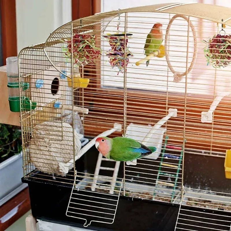 4PC Bird Toys Parrot Accessories Chewing Toys צעצועים Cage Hanging Christmas Articles Pour Animaux De Compagnie Vogel Speelgoed 2